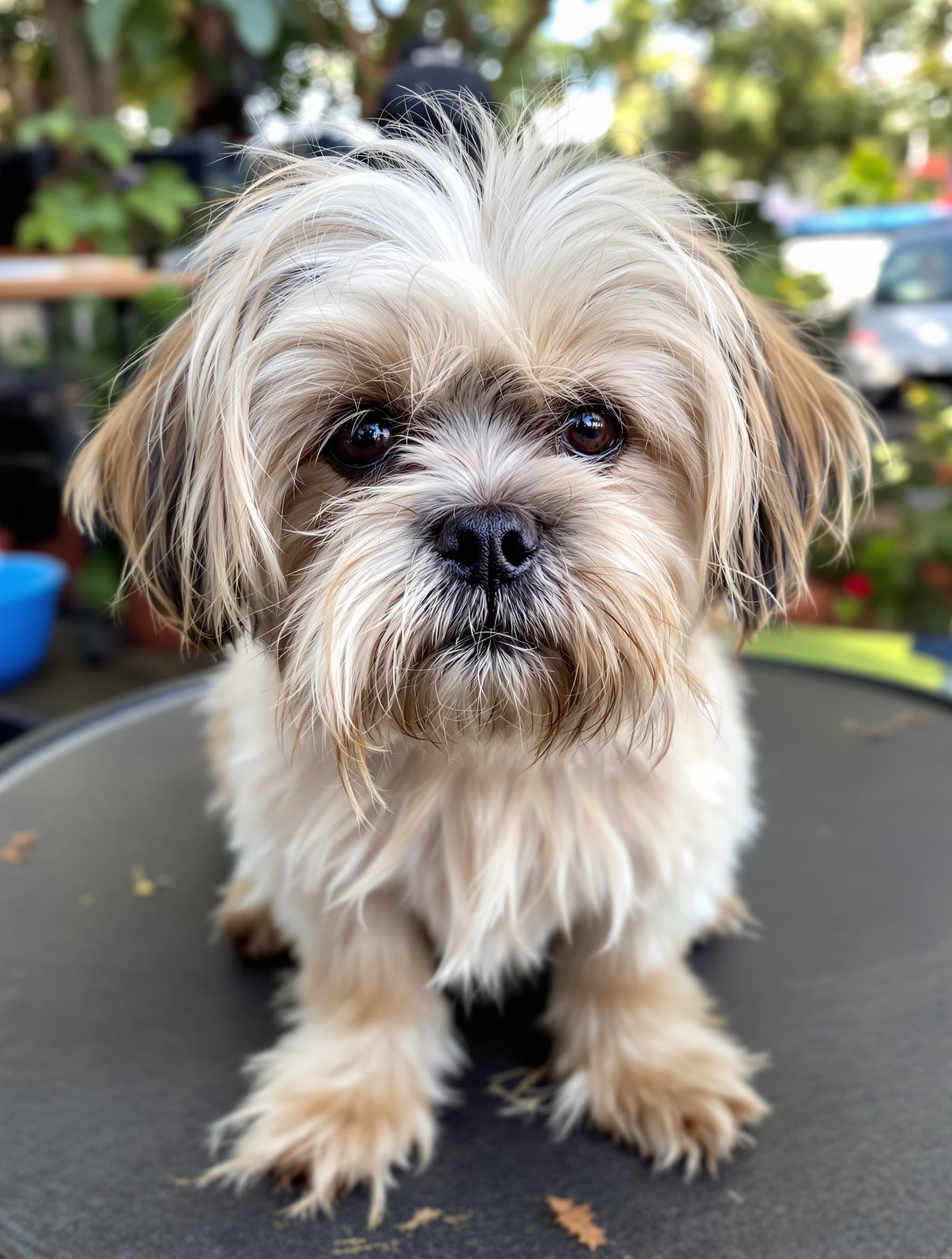 Shih Tzu before grooming